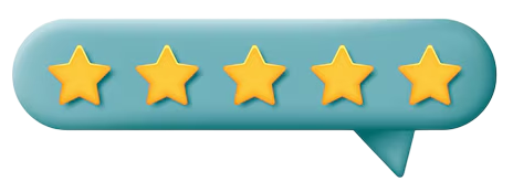 Five-star customer review icon for window and door services in Mississauga