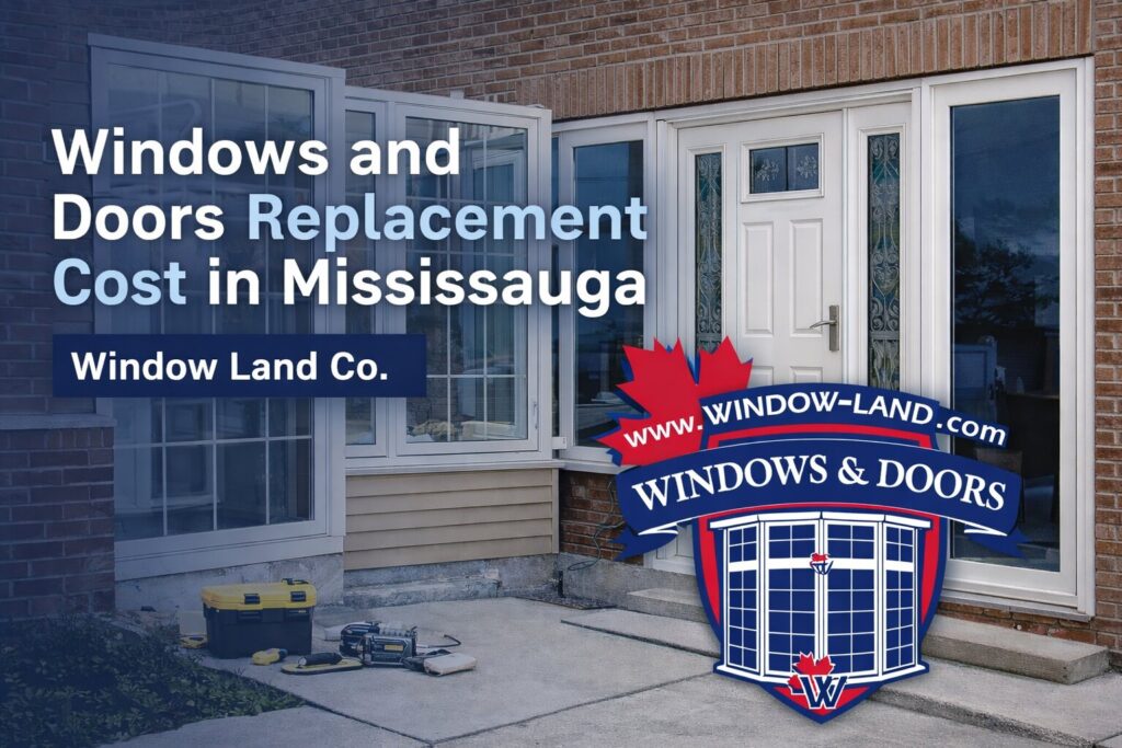 Windows and Doors Replacement Cost in Mississauga