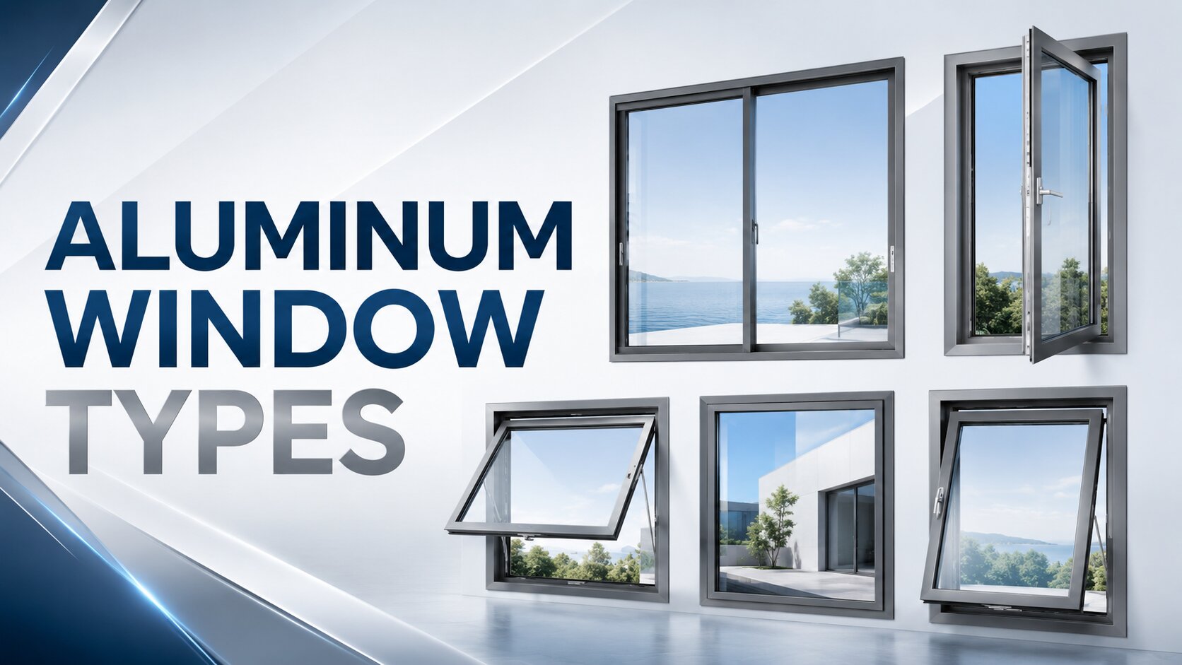 The Complete Guide to Aluminum Window Types for Mississauga Homes