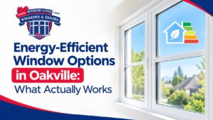 Energy-Efficient Window Options in Oakville: What Actually Works